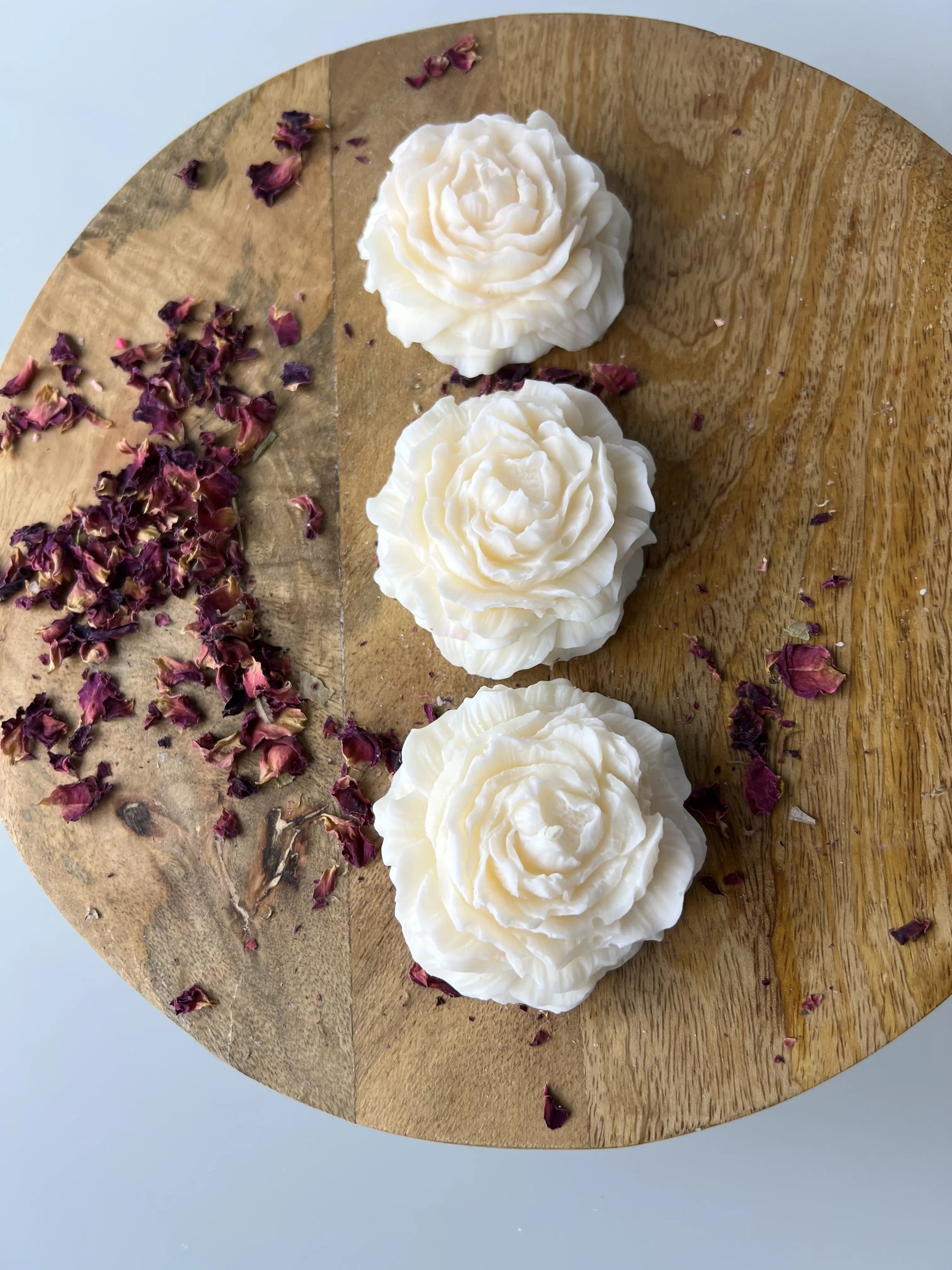 Świeca sojowa piwonia rozmiar S