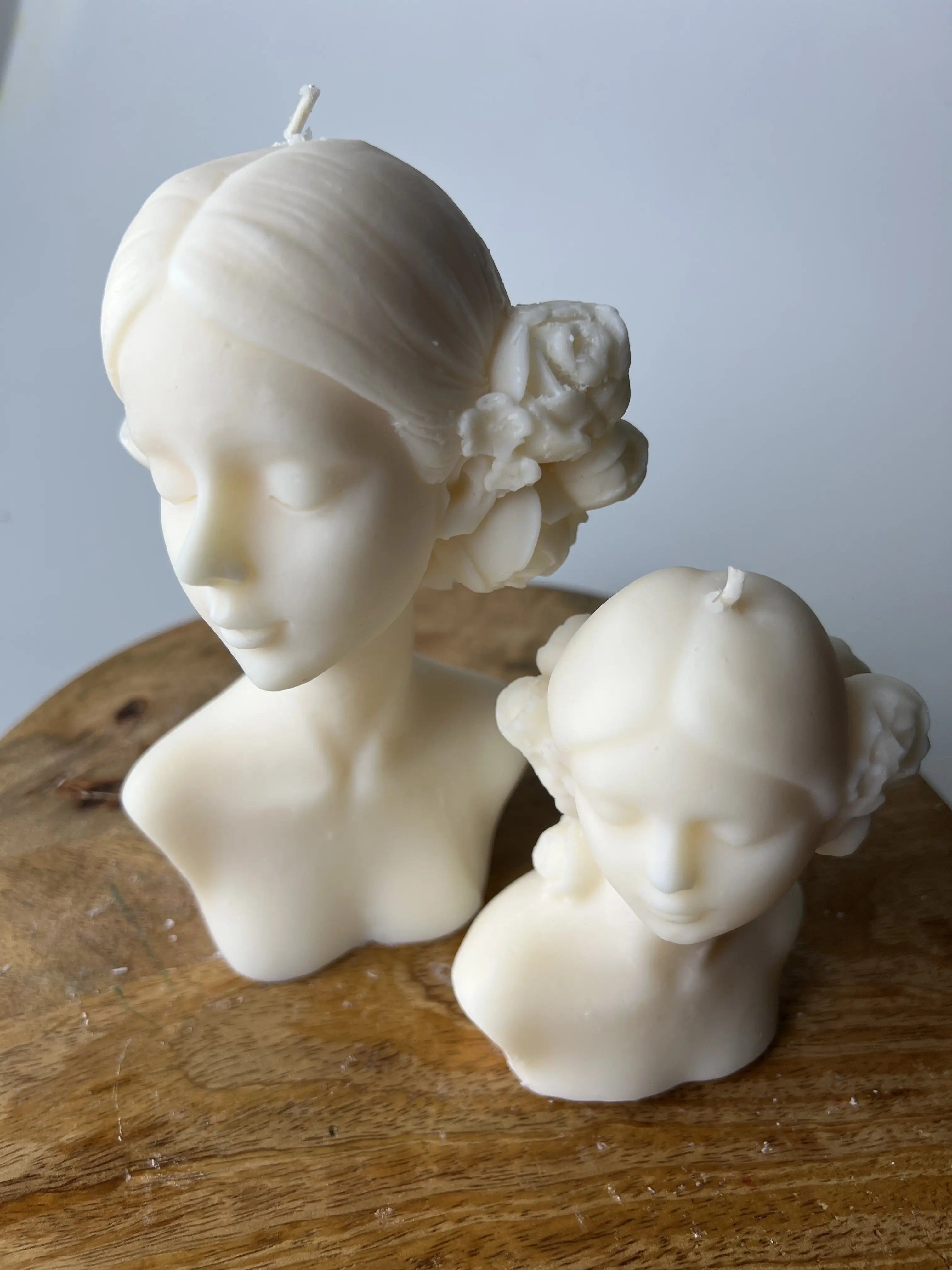 Zestaw świec sojowych Wielka Dama i Mała Dama