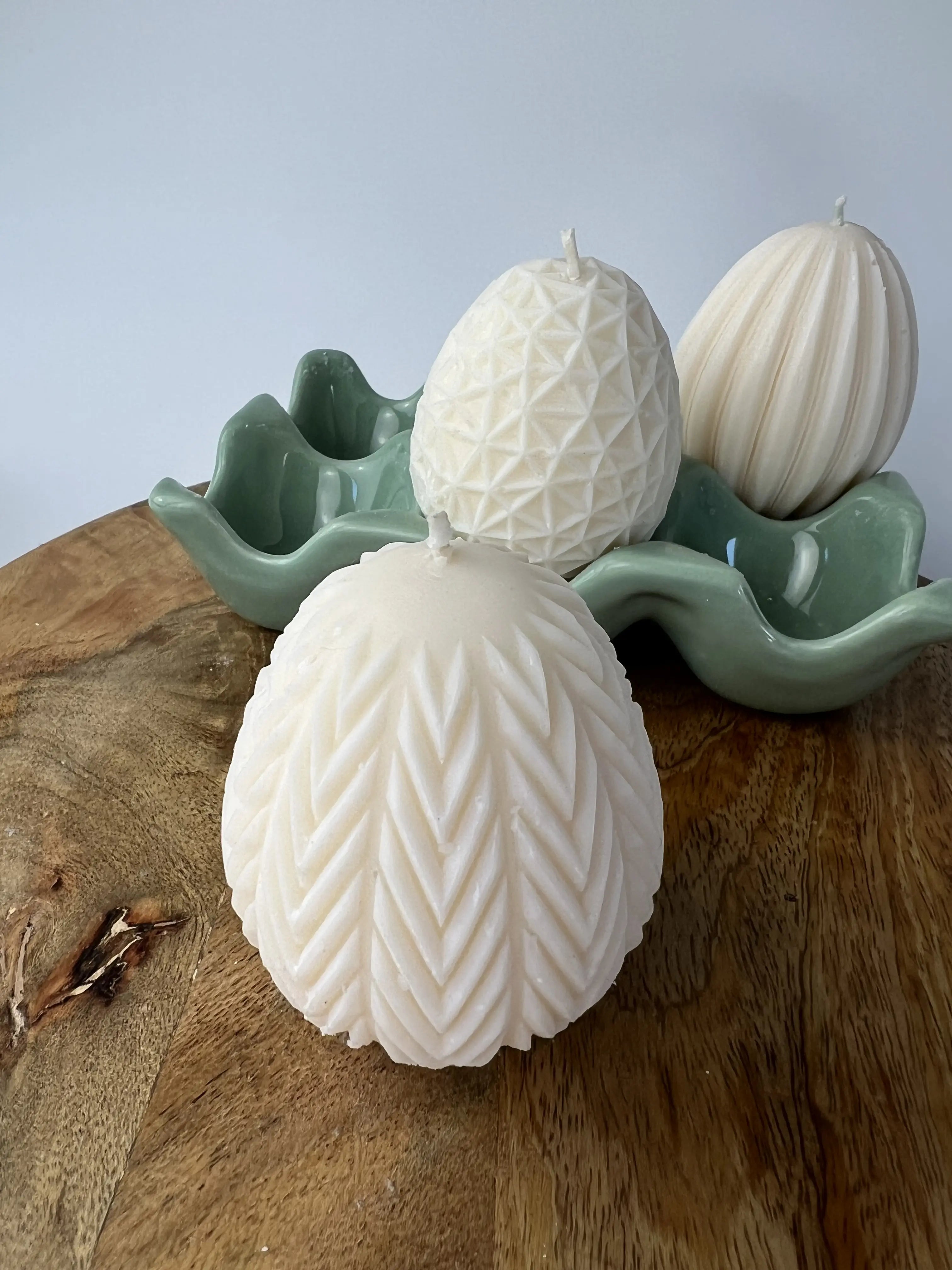 Świeca sojowa Pisanka jodełka