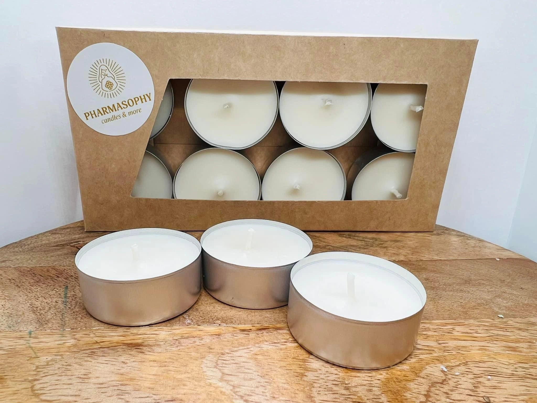 Sojowy t-light bezzapachowy