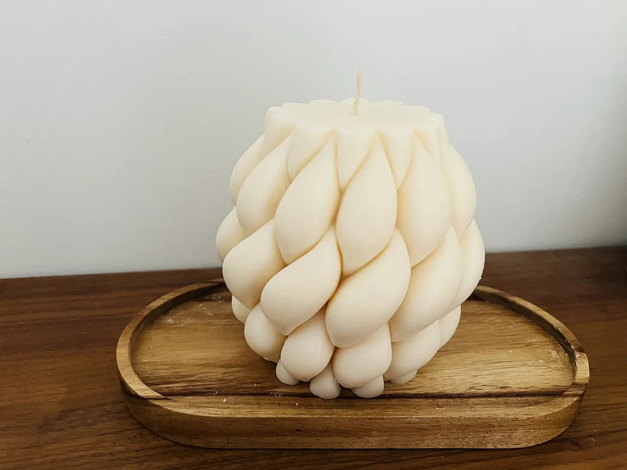 Świeca sojowa węzeł duży