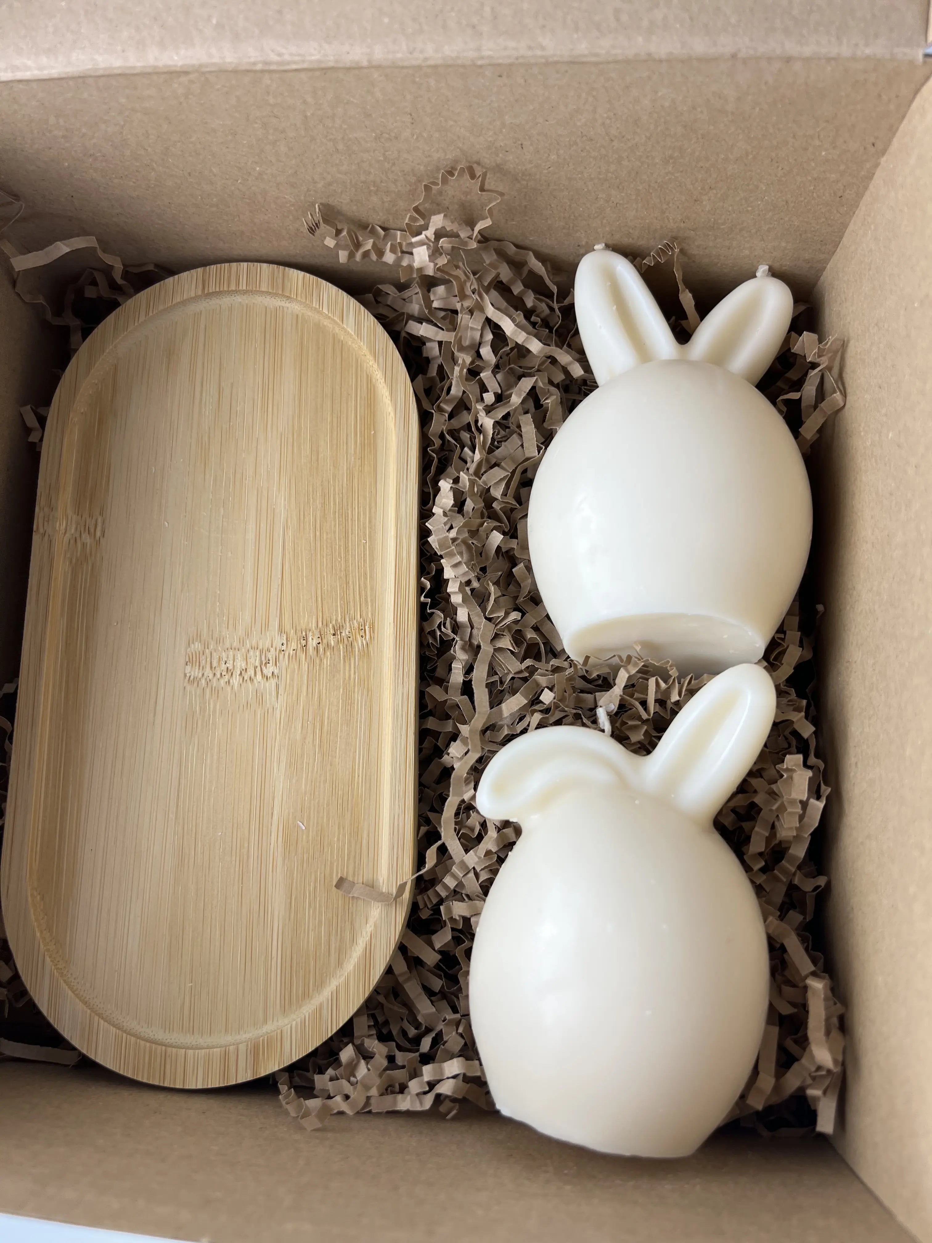 Zestaw świec sojowych Jajka z uszkami