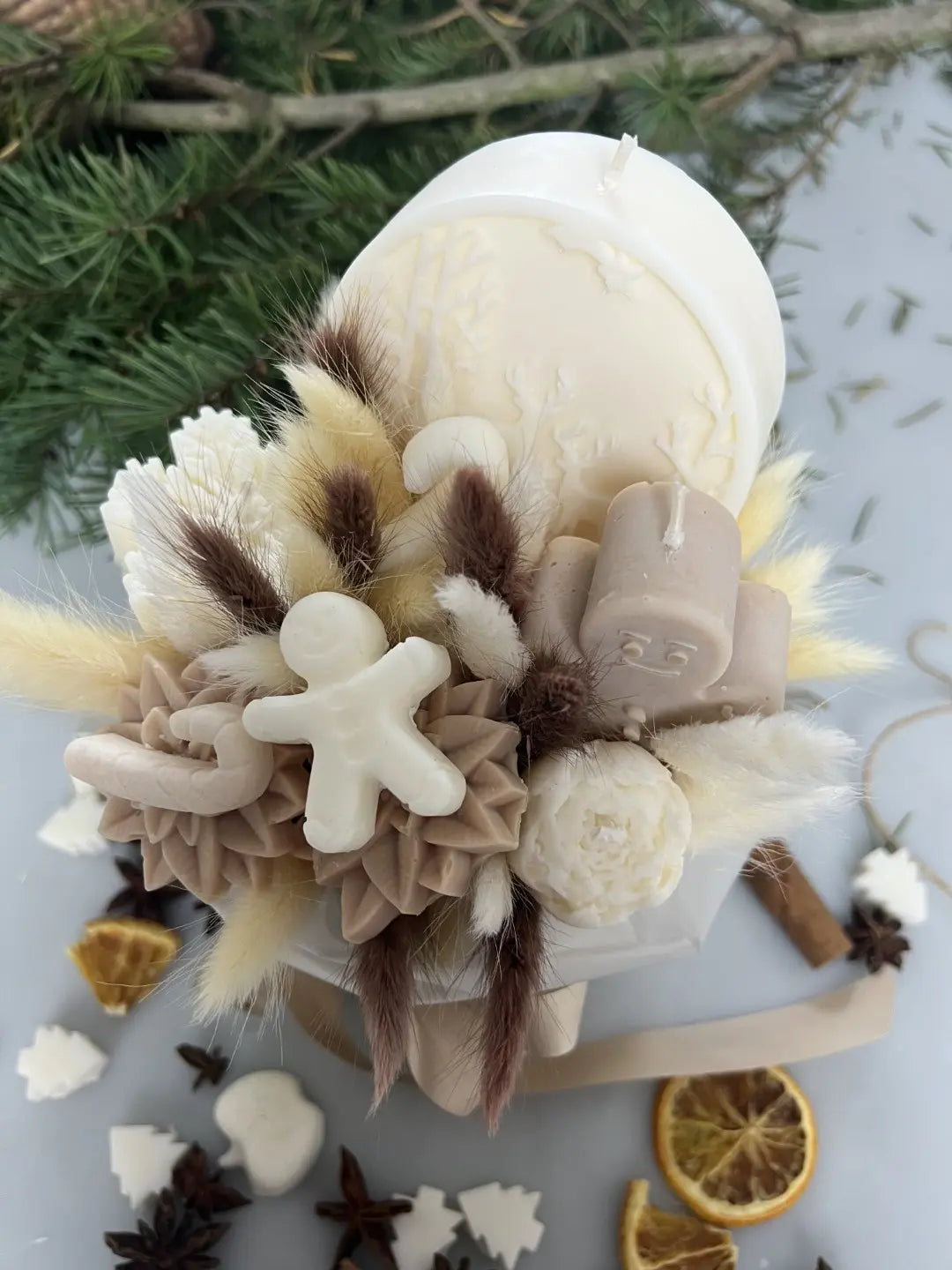 Świąteczny candle box maxi