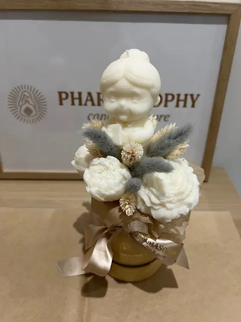 Candle flower box dla Babci mini